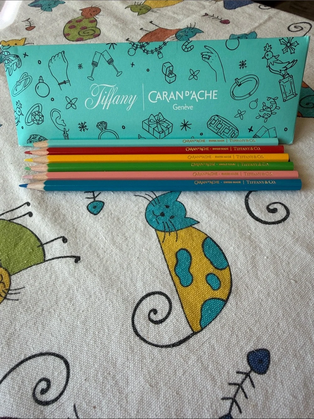 ✏️ 🩵✏️ Tiffany x Caran d'Ache Pencil/Accessory ✏️ 🩵✏️ NWOT ✏️🩵✏️